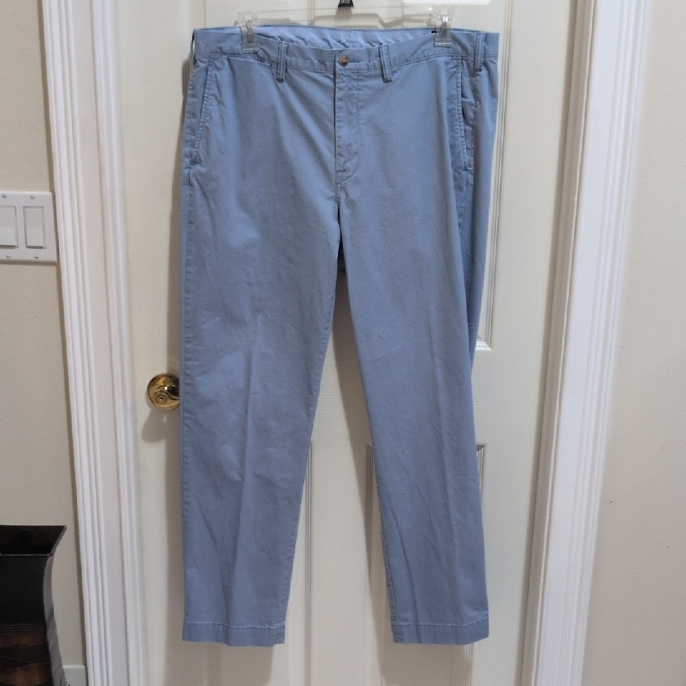 Polo Ralph Lauren Stretch Straight Fit Polo Chino Light Blue Size 38 x 32